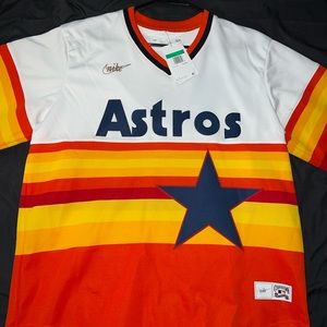 XL Astros throwback jersey
